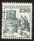 230 Pf, Burg Lichtenberg, gestempelt