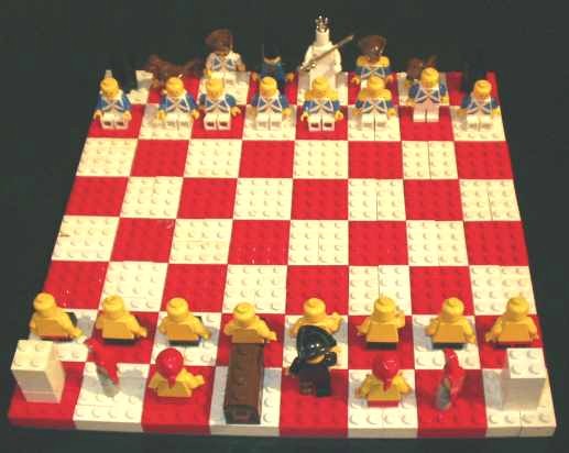 LEGO Minifig Schachspiel