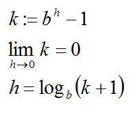 Hilsgröße k=b^h-1