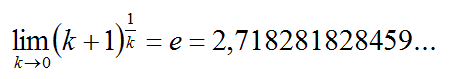 Definition der Eulerschen Zahl