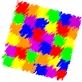 MiJan Regenbogenquadrat
