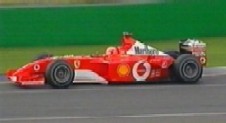Michael Schumacher auf Ferrari