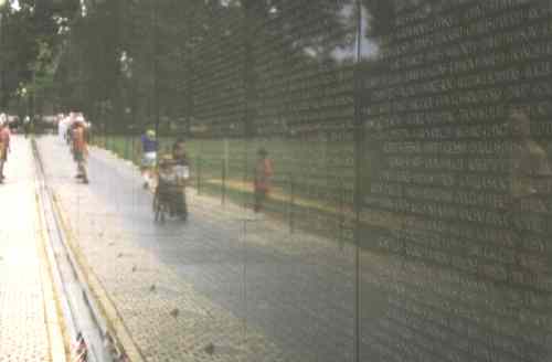 Vietnam Memorial in Washington