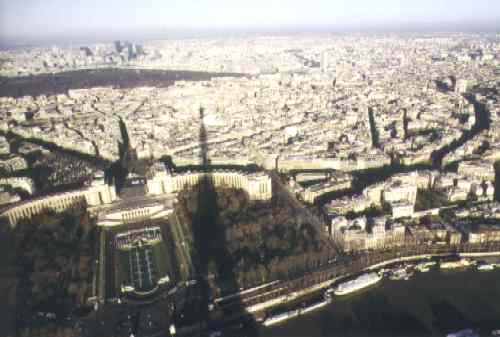 Paris vom Eiffelturm aus gesehen