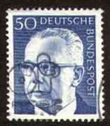Heinemann, 50 Pf, gestempelt