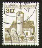30 Pf, Burg Ludwigstein Werratal, gestempelt