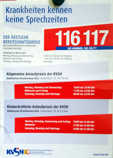 KVSH-Plakat 116117