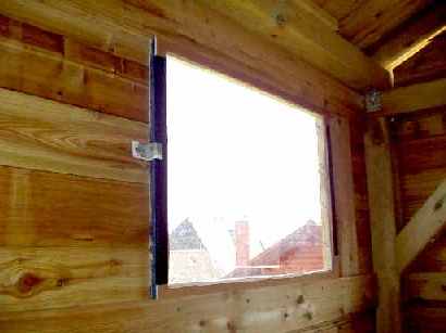 Großes fenster
