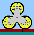 Tri Star Wheel