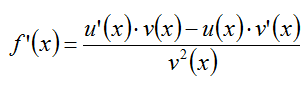Quotientenregel