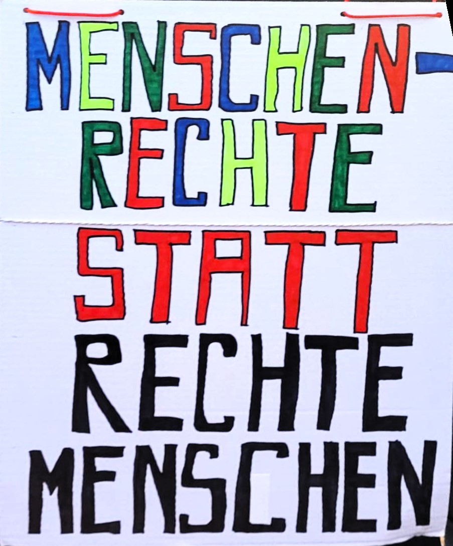 Menschenrechte statt Rechte Menschen